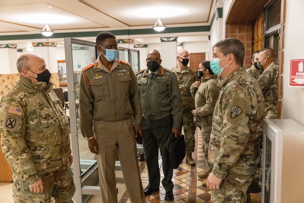 South African Defense Attaché visits NY National Guard