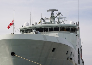 U.S. Navy Officer Completes Maiden Deployment of Newest Royal Canadian Navy Ship