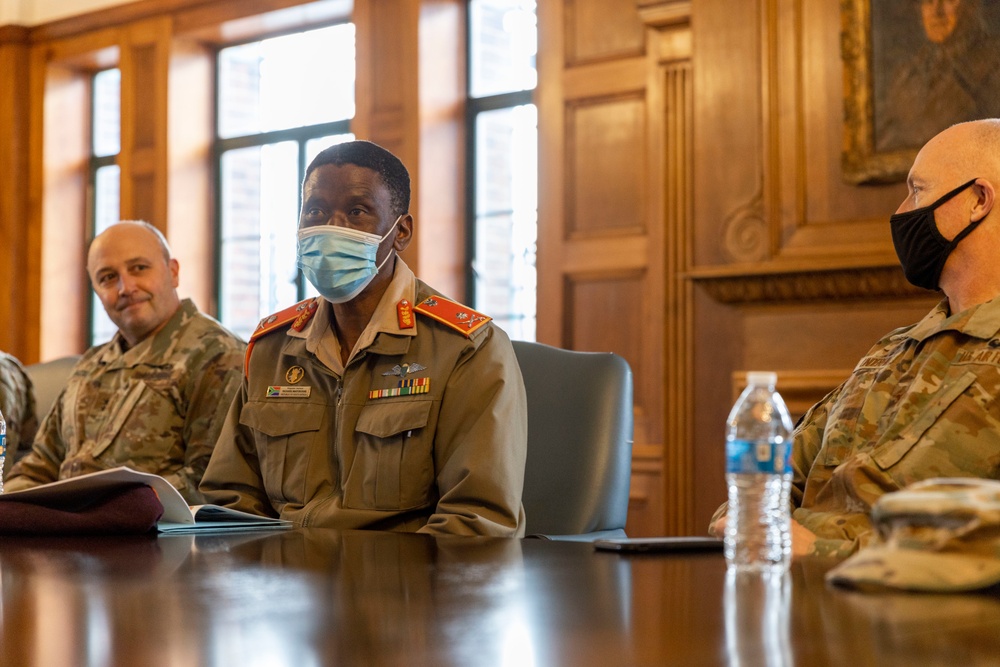 South African Defense Attaché visits NY National Guard