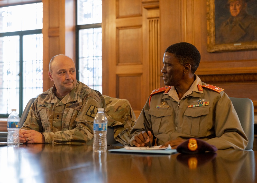 South African Defense Attaché visits NY National Guard