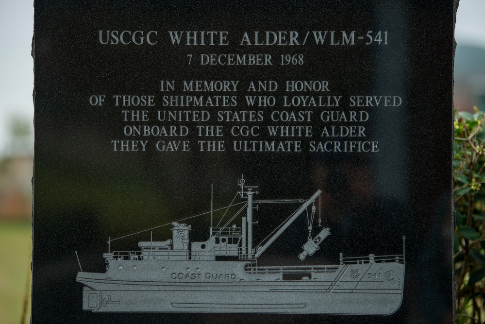 U.S. Coast Guard Cutter White Alder ceremony 2021