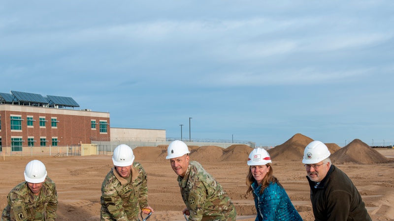 USACE Omaha District breaks ground on new Fort Carson fitness center