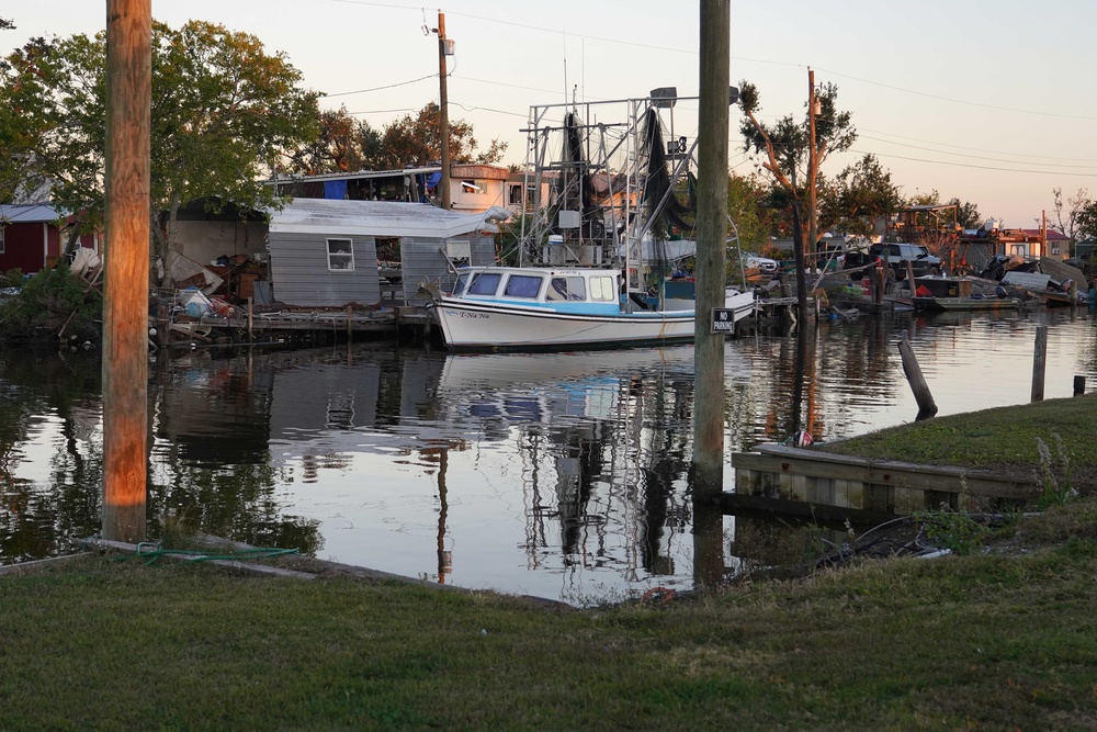 Hurricane Ida: Storm Damage in Pointe Aux Chenes