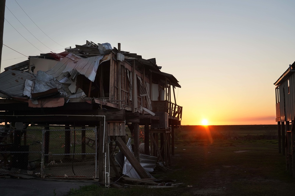 Hurricane Ida: Storm Damage in Pointe Aux Chenes