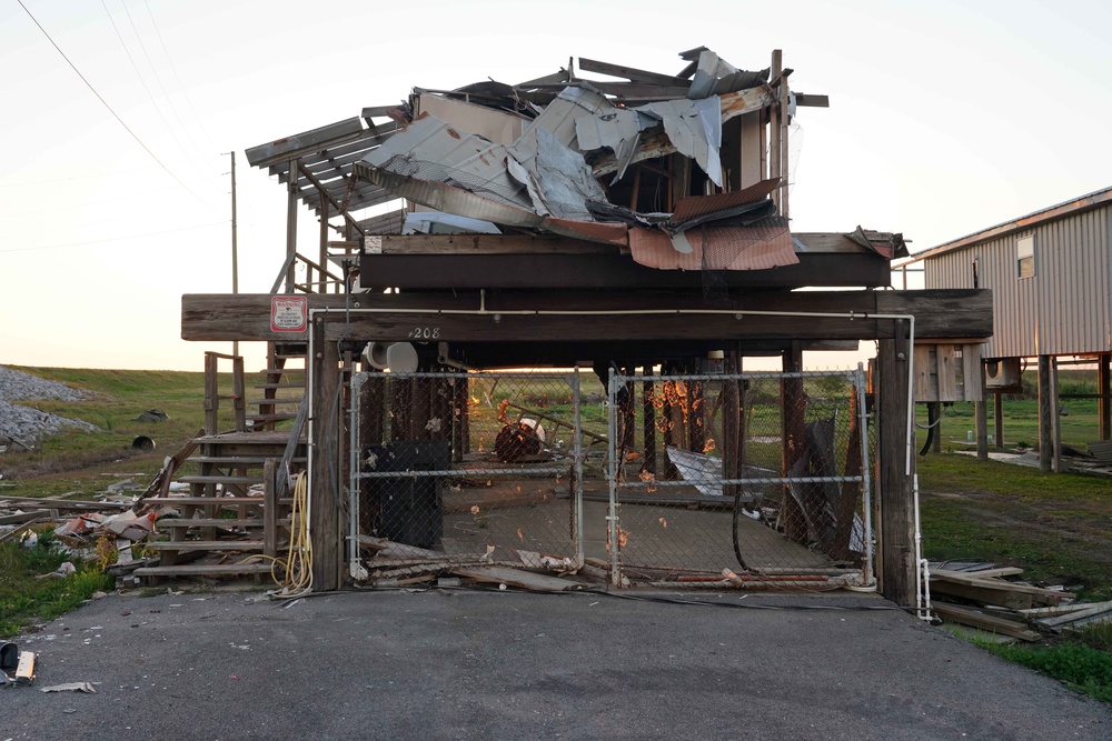 Hurricane Ida: Storm Damage in Pointe Aux Chenes