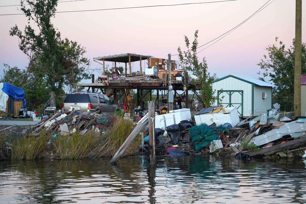 Hurricane Ida: Storm Damage in Pointe Aux Chenes