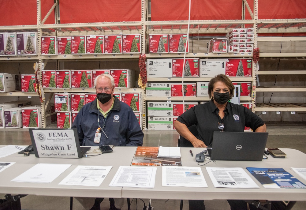 Hurricane Ida: Disaster Recovery Mitigation Outreach at Home Depot