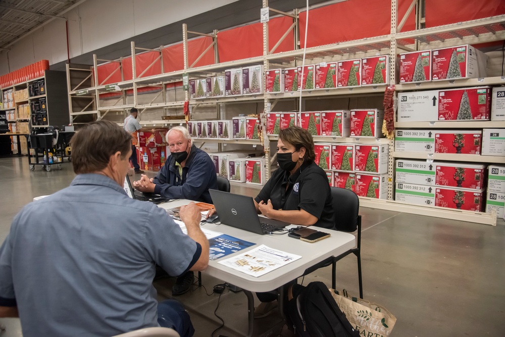 Hurricane Ida: Disaster Recovery Mitigation Outreach at Home Depot
