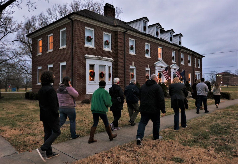Community members tour Fort Knox historic residences during holiday Tour of Homes