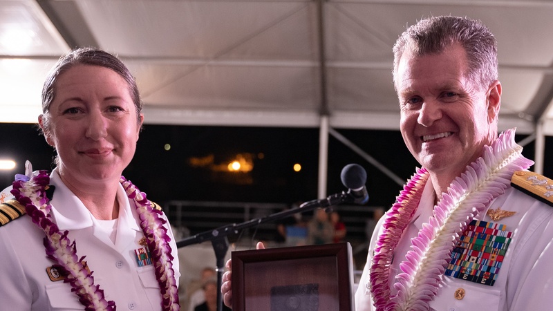 U.S. Pacific Fleet Honors Sons of Hawaii with First and Final Arizona Relic