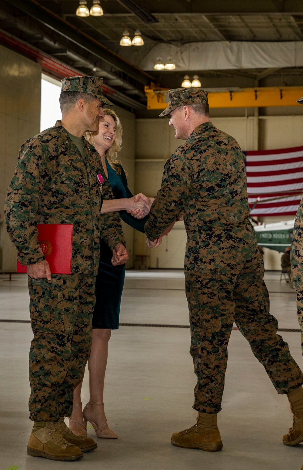 HMX-1 Change of Command