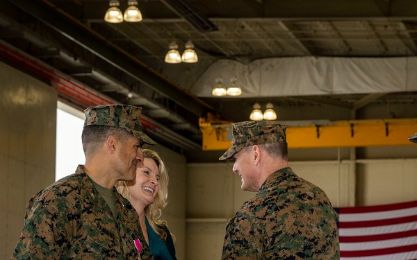 HMX-1 Change of Command