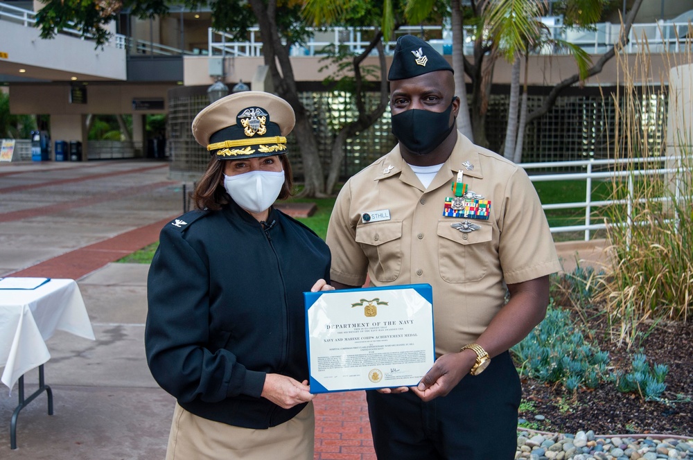 NMRTC San Diego Awards Sailors