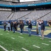 The Leap Frogs practice jump for the Army-Navy game