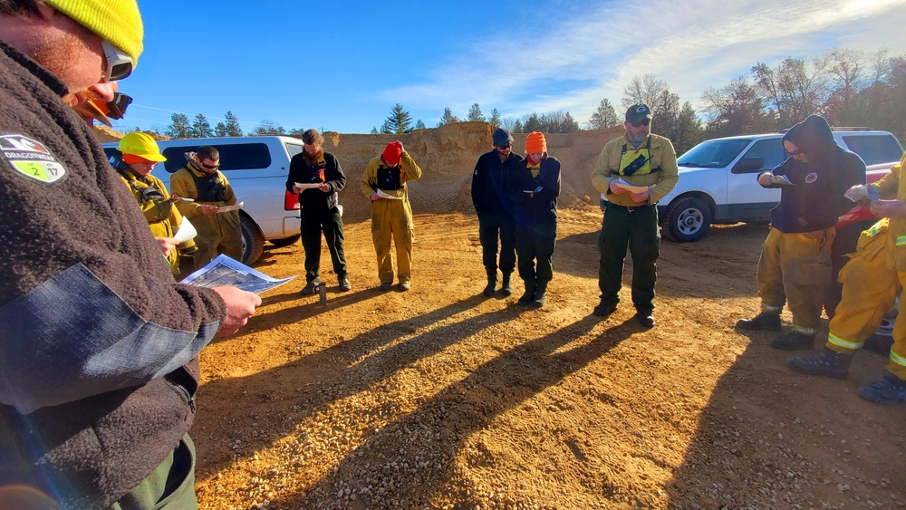 Rare December prescribed burn held on Fort McCoy's North Post