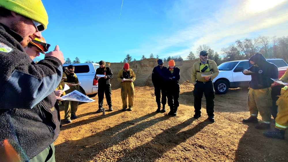 Rare December prescribed burn held on Fort McCoy's North Post