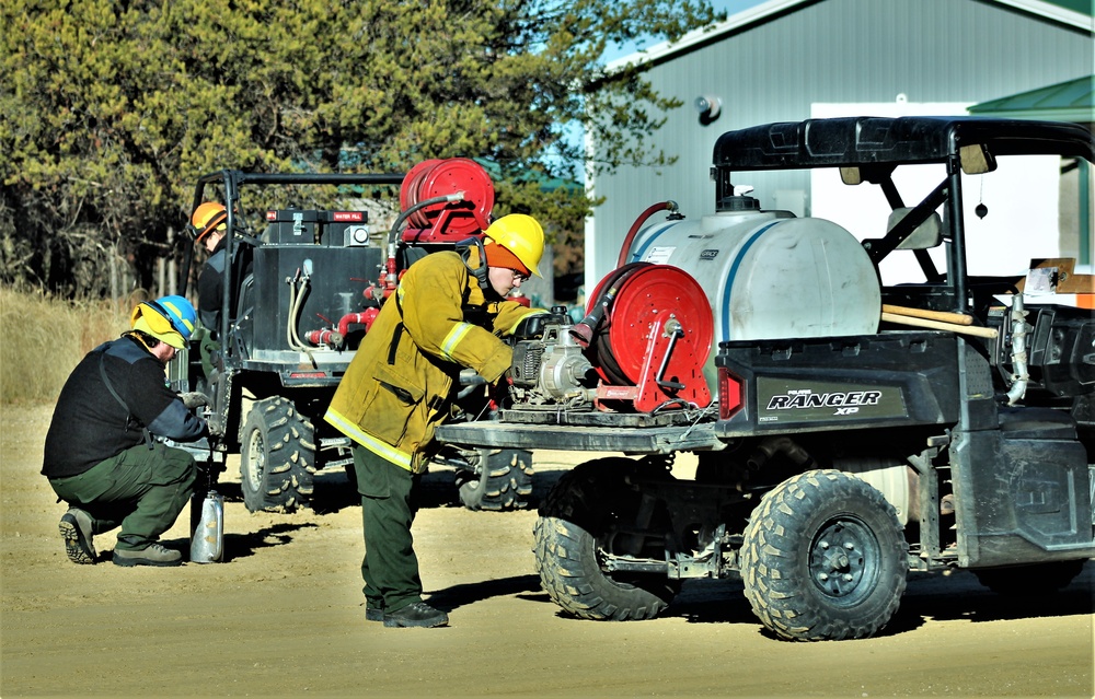 Rare December prescribed burn held on Fort McCoy's North Post