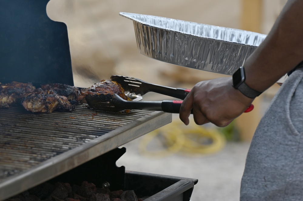 Task Force Holloman holds BBQ