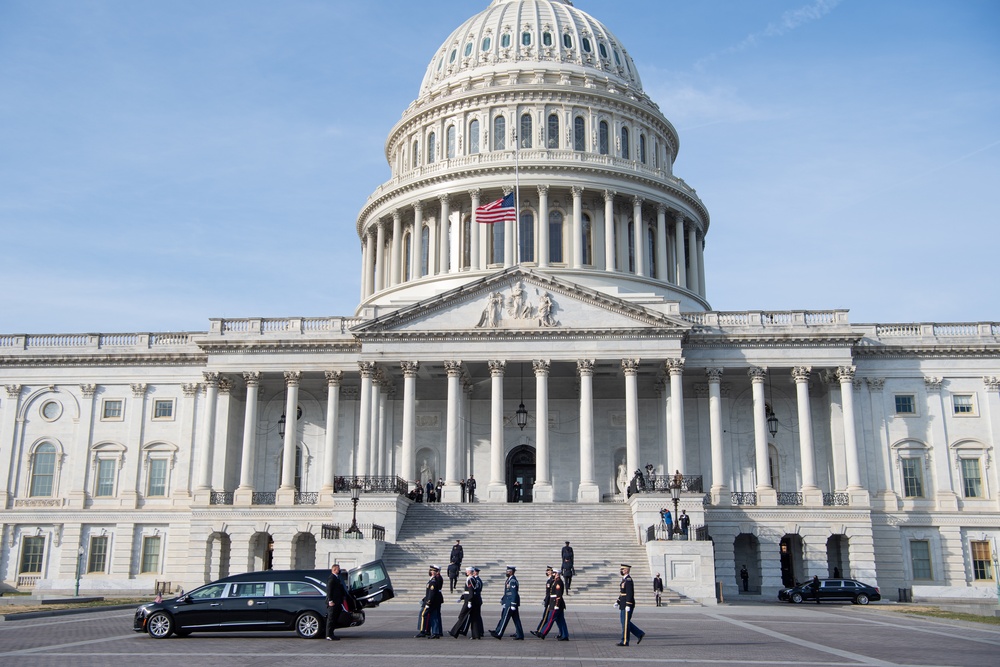 Congressional Funeral for former Senator Robert J. Dole