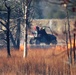 Rare December prescribed burn held on Fort McCoy's North Post