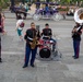 Marine Forces Reserve Band Plays Downtown New Orleans