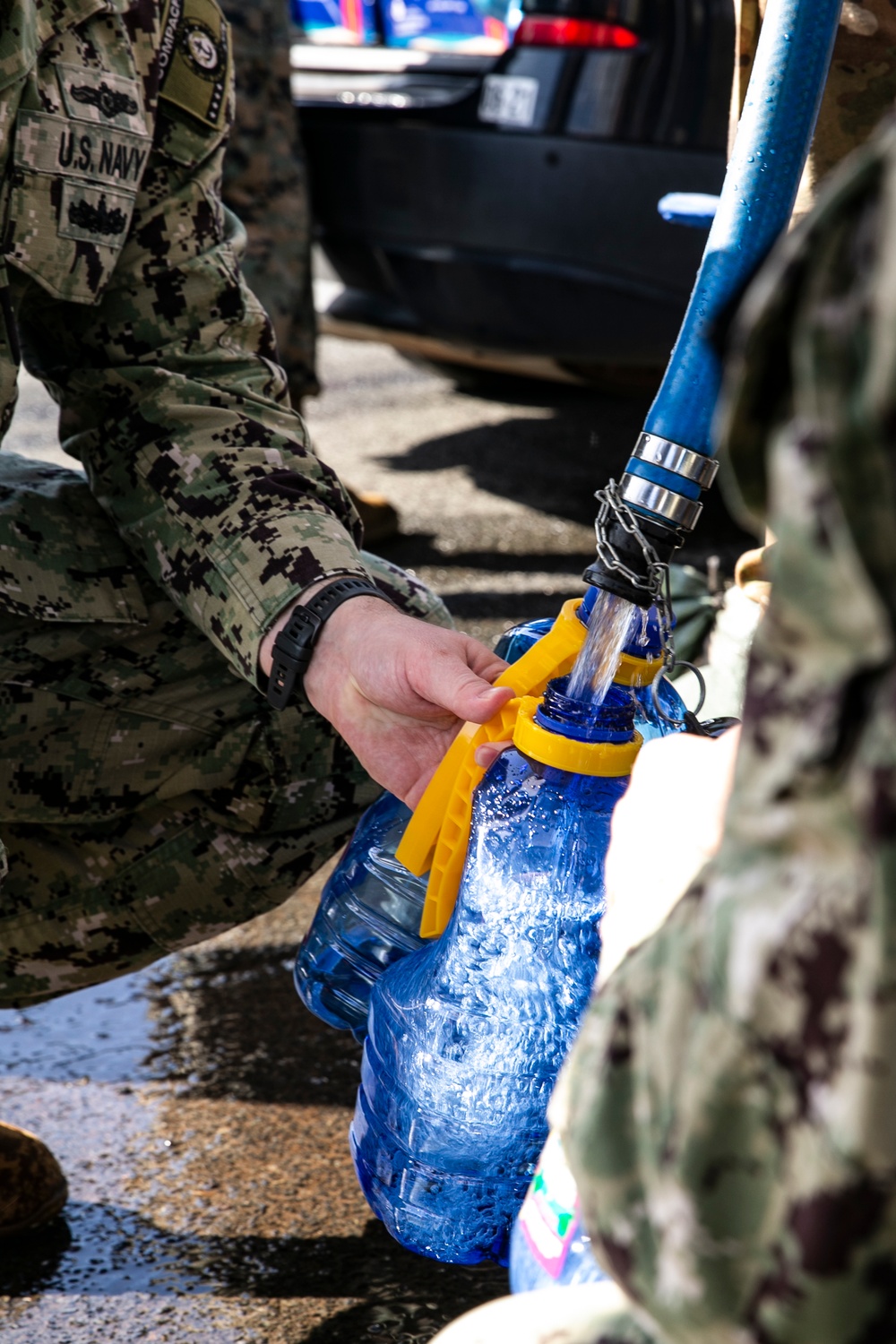 Marines with CLR-3 respond in support of Joint Base Pearl Harbor-Hickam residents