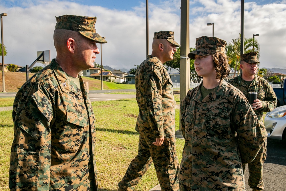 Marines with CLR-3 respond in support of Joint Base Pearl Harbor-Hickam residents