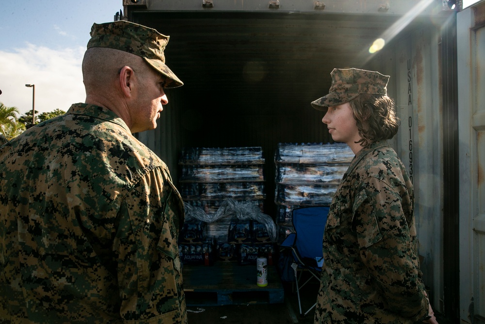 Marines with CLR-3 respond in support of Joint Base Pearl Harbor-Hickam residents