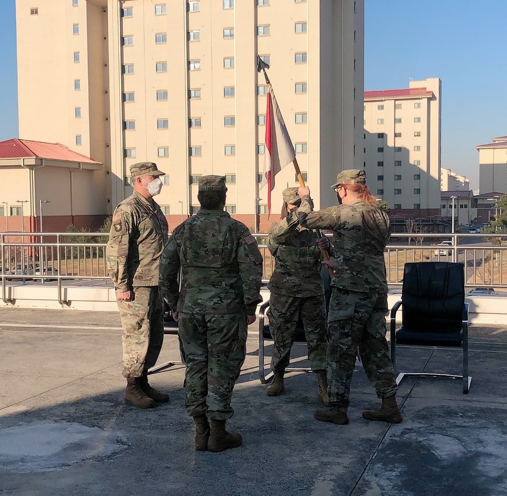 Goldston assumes responsibility of 658th RSG Headquarters Company