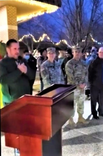Fort McCoy holds 2021 Tree Lighting Ceremony