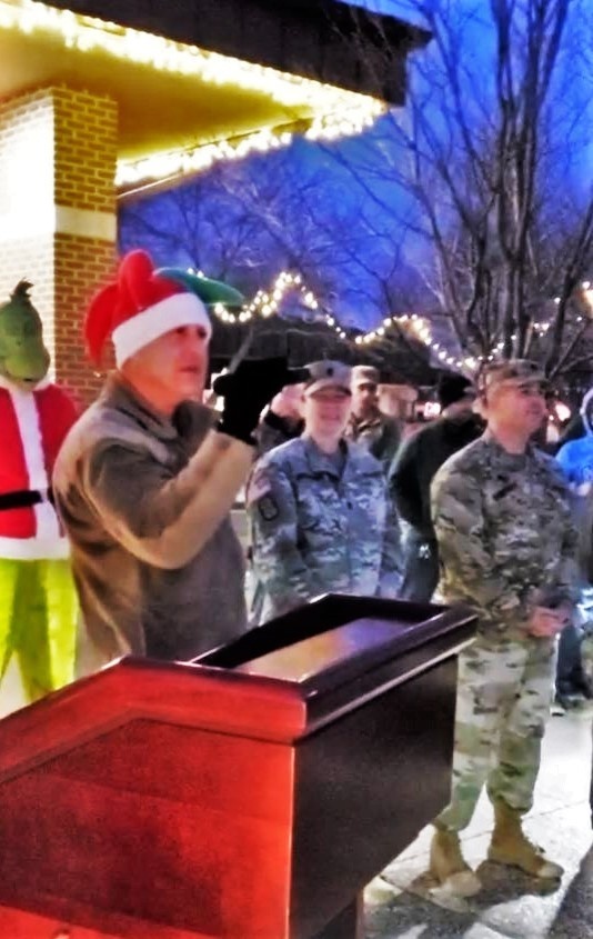 Fort McCoy holds 2021 Tree Lighting Ceremony