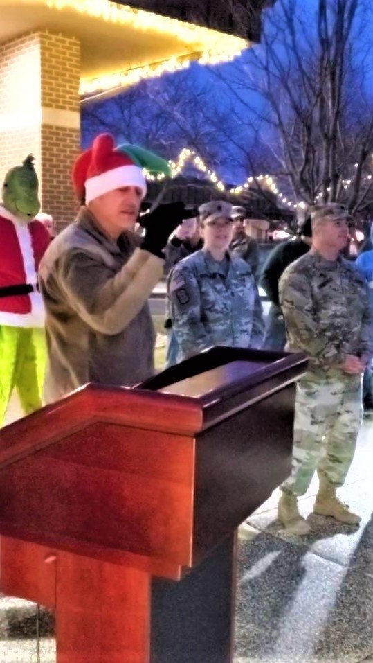 Fort McCoy holds 2021 Tree Lighting Ceremony