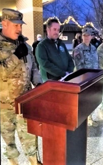 Fort McCoy holds 2021 Tree Lighting Ceremony