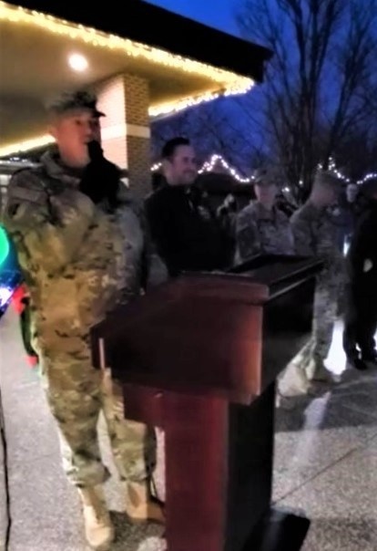 Fort McCoy holds 2021 Tree Lighting Ceremony