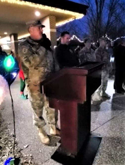 Fort McCoy holds 2021 Tree Lighting Ceremony