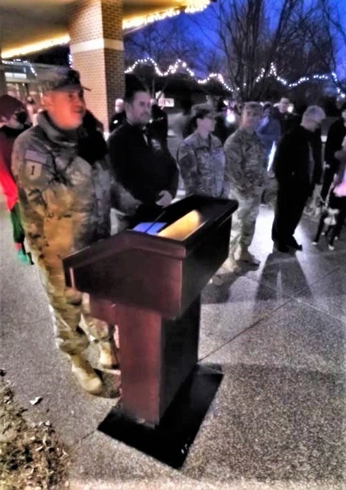 Fort McCoy holds 2021 Tree Lighting Ceremony