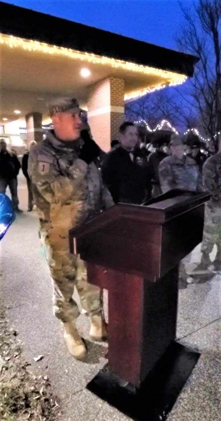 Fort McCoy holds 2021 Tree Lighting Ceremony