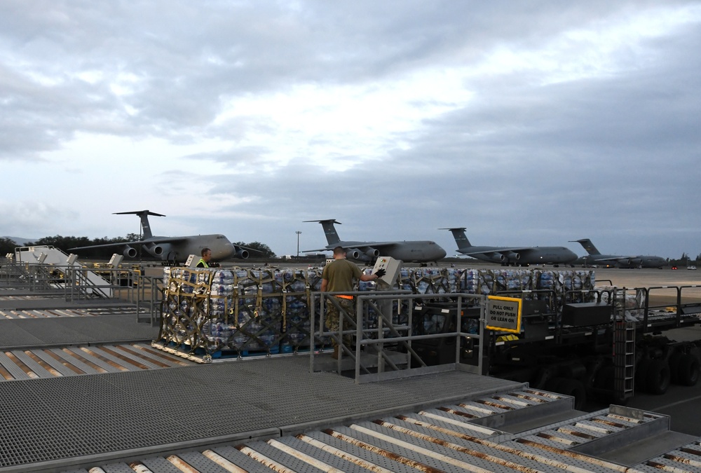 Water shipment arrives at Joint Base Pearl Harbor-Hickam