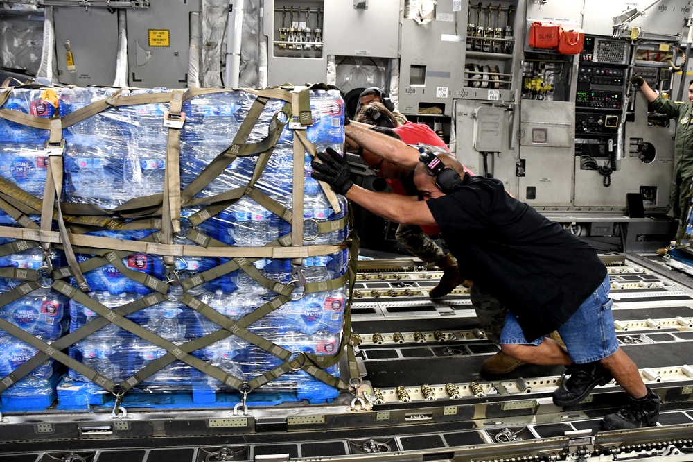 Water shipment arrives at Joint Base Pearl Harbor-Hickam