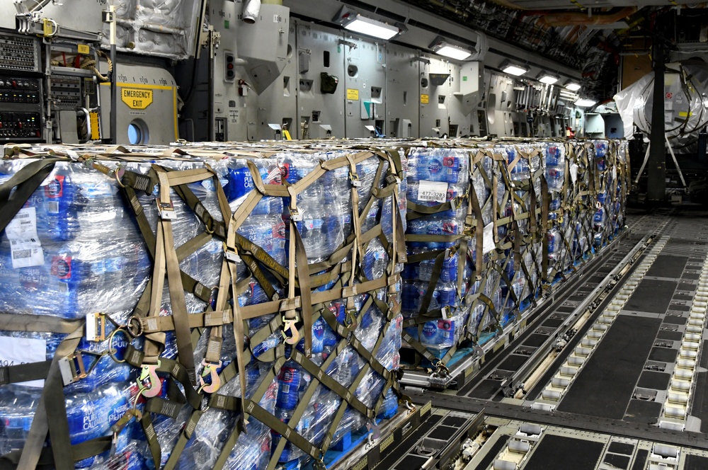 Water shipment arrives at Joint Base Pearl Harbor-Hickam