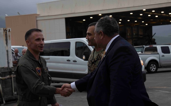 Secretary of the Navy Visits Marine Corps Base Hawaii