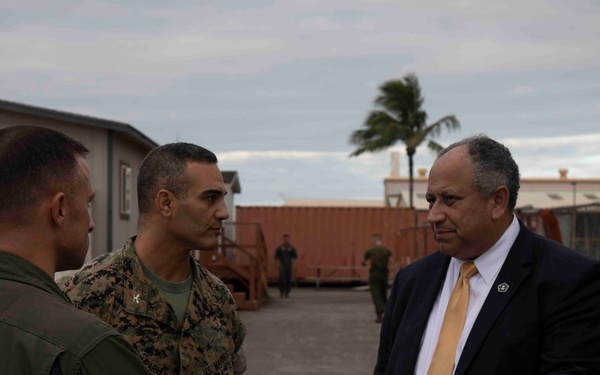 Secretary of the Navy Visits Marine Corps Base Hawaii