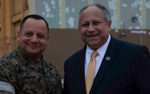 Secretary of the Navy Visits Marine Corps Base Hawaii