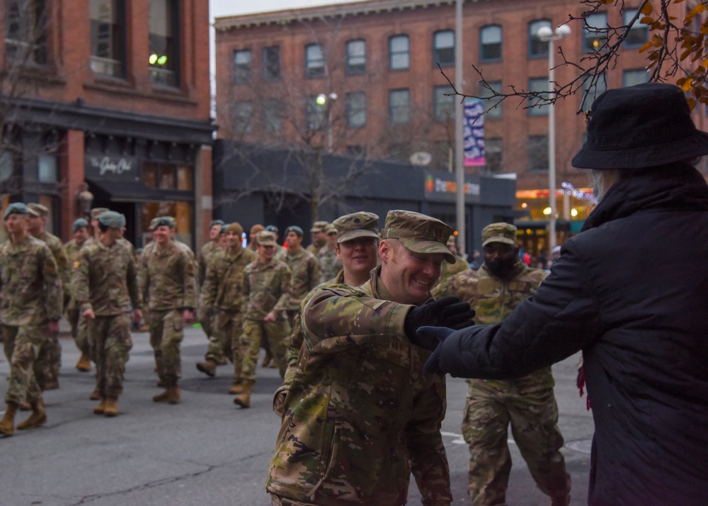 Team Fairchild brings holiday cheer to Spokane Lilac Parade