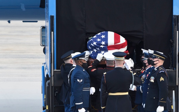 DoD supports Congressional Funeral for former Senator Robert J. Dole