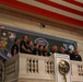 Navy Parachute Team, The Leap Frogs, Visit New York Stock Exchange