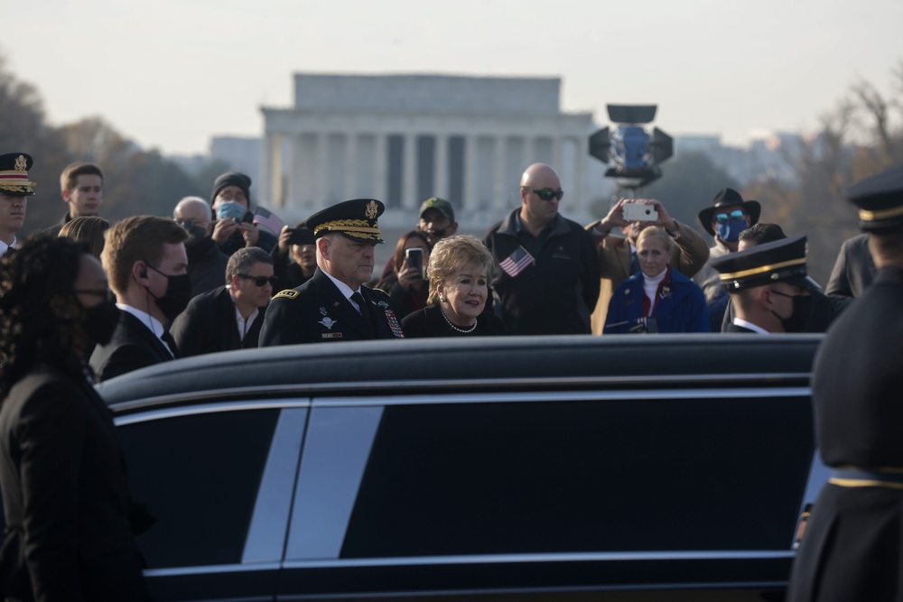 DoD supports funeral for former Senator Robert J. Dole