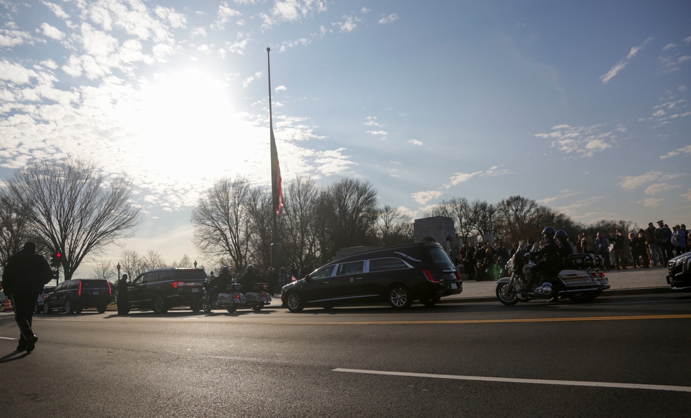 DoD supports funeral for former Senator Robert J. Dole