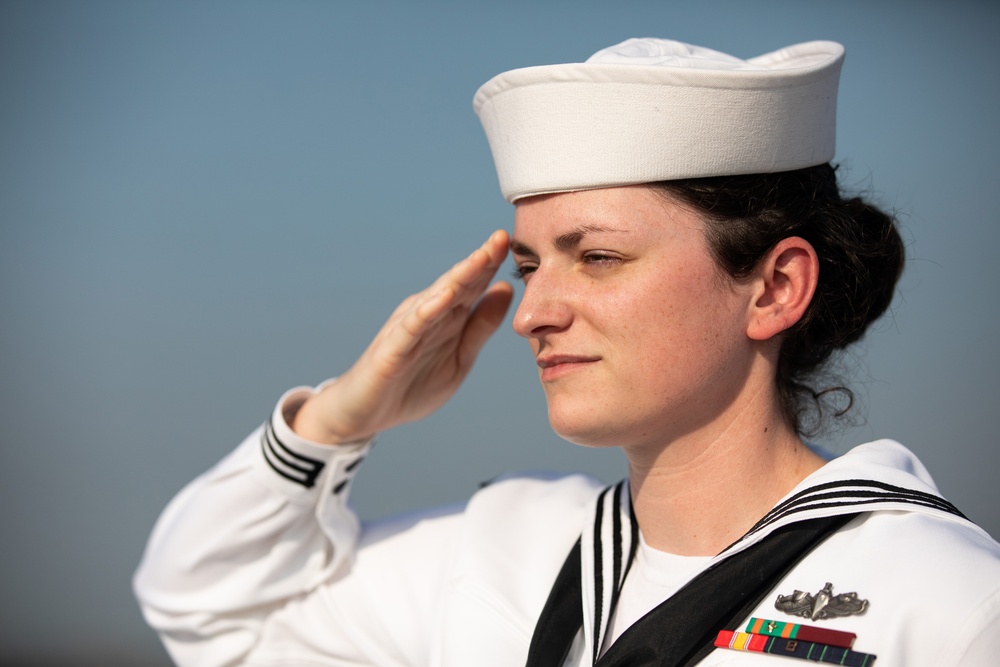 USS Tulsa Departs Chattogram, Bangladesh