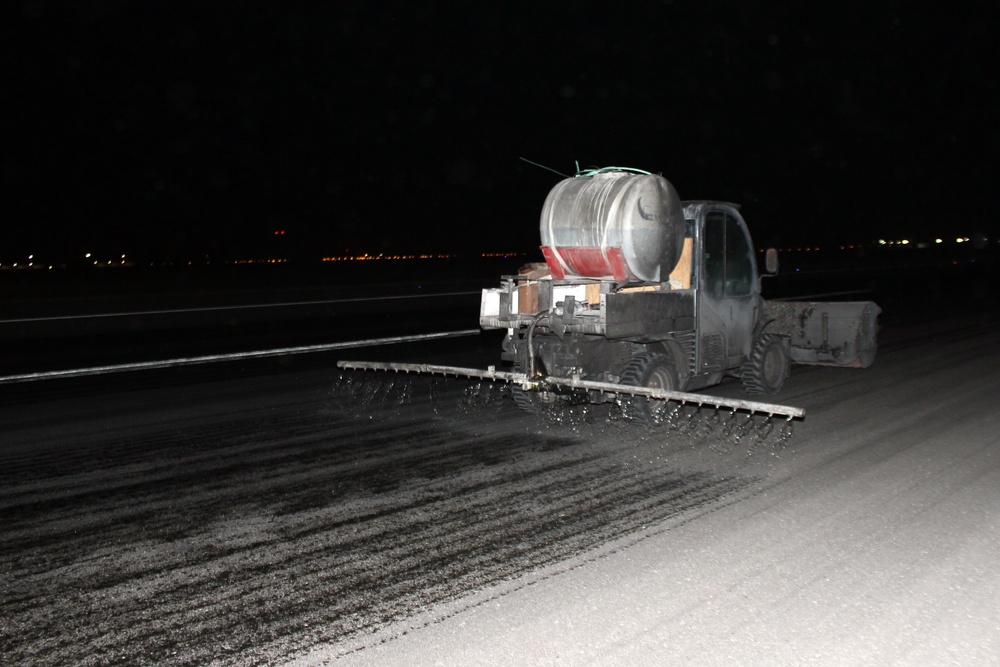 ADAB Runway Rubber Removal